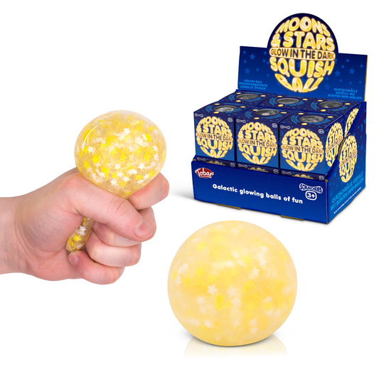 Fairsky Scrunchems Moons and Stars Groovy Squishy Fidget Toy