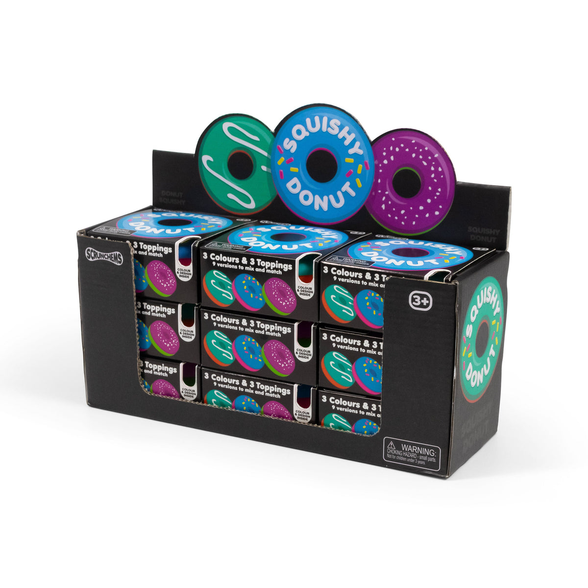 Scrunchems Donut Groovy Squishy Fidget Toy
