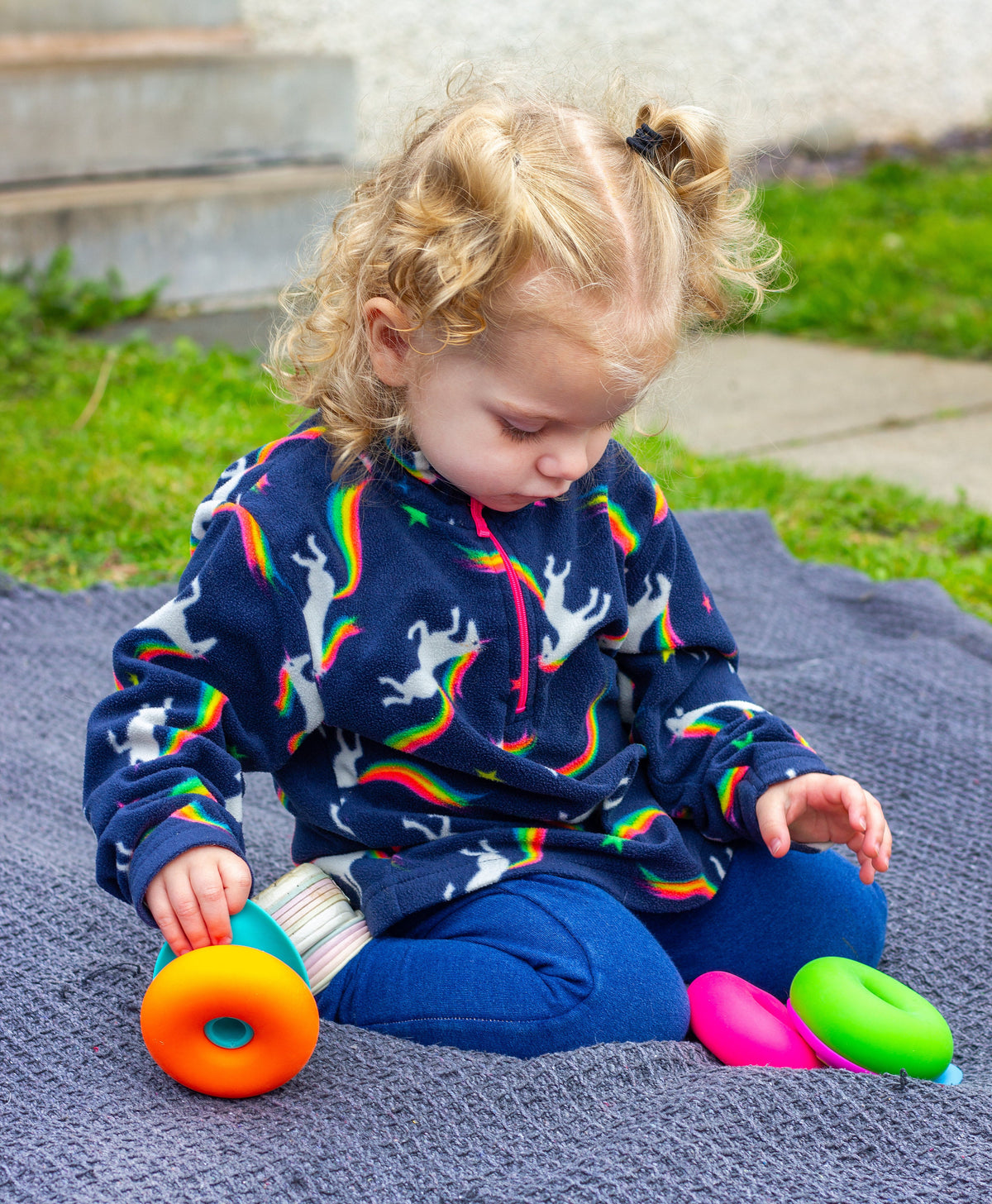 Scrunchems Donut Groovy Squishy Fidget Toy