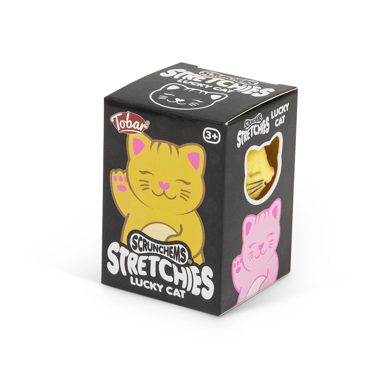 Scrunchems Stretchies Lucky Cat Sand Filled Groovy Squishy Fidget Toy