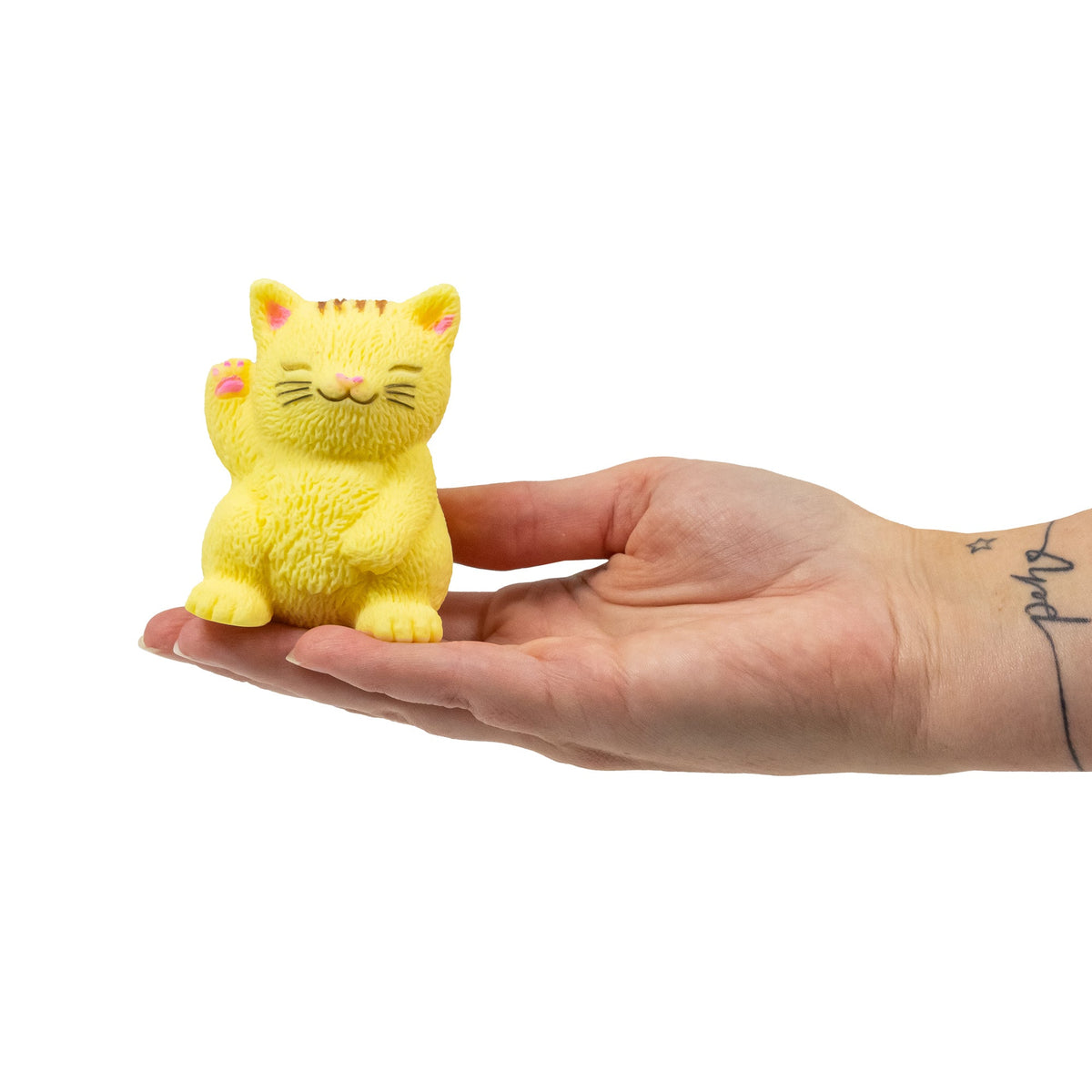 Scrunchems Stretchies Lucky Cat Sand Filled Groovy Squishy Fidget Toy
