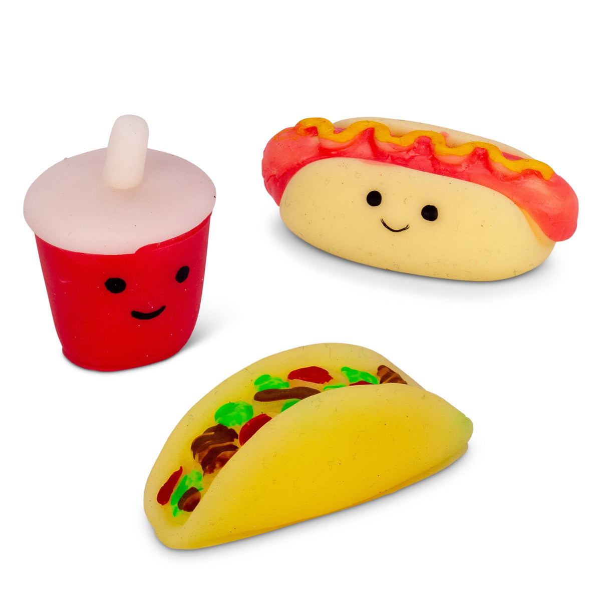 Scrunchems Fast Food Squishy Buddies Fidget Toy