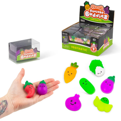 Scrunchems Vegtastic Vegetable Squishy Buddies Fidget Toy