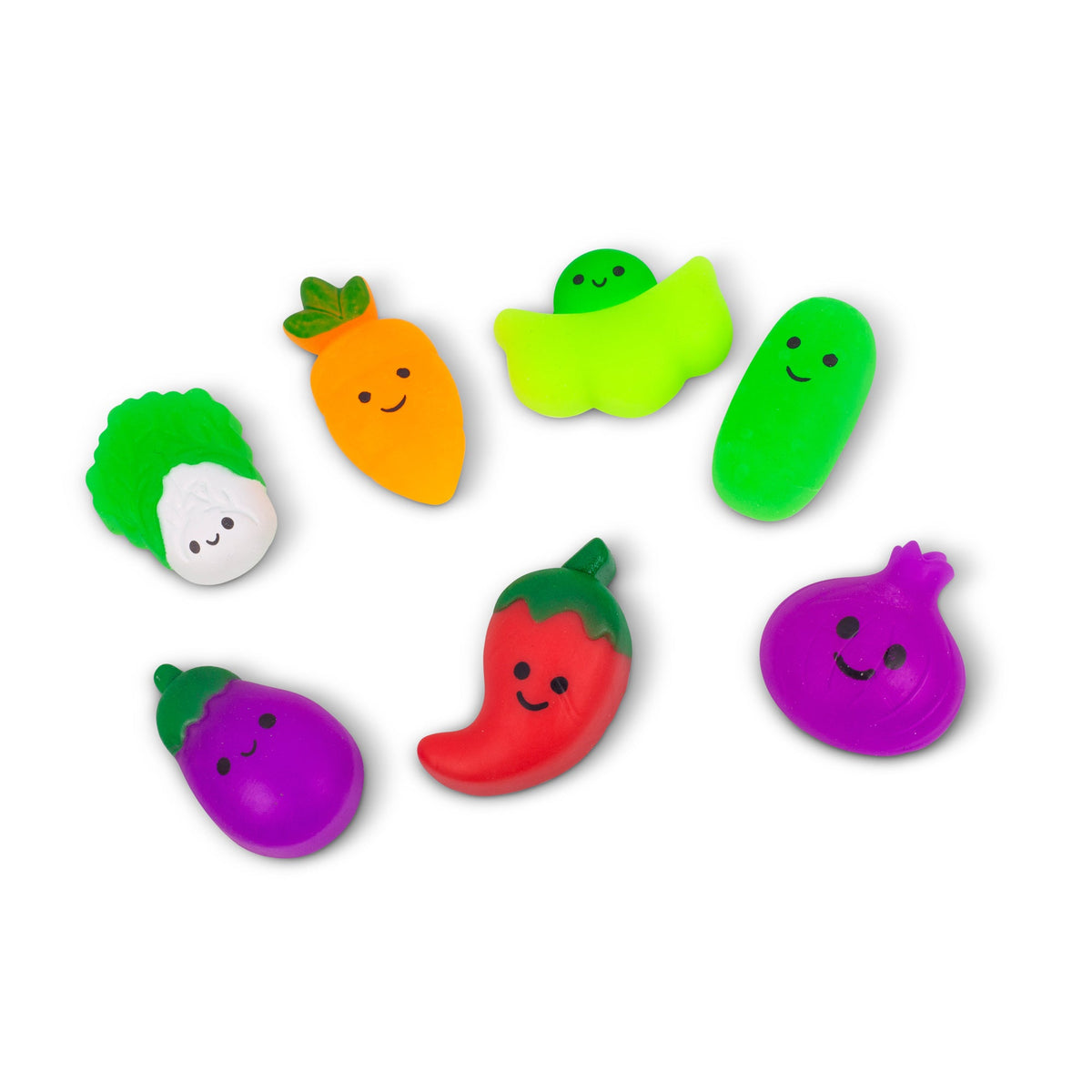 Scrunchems Vegtastic Vegetable Squishy Buddies Fidget Toy