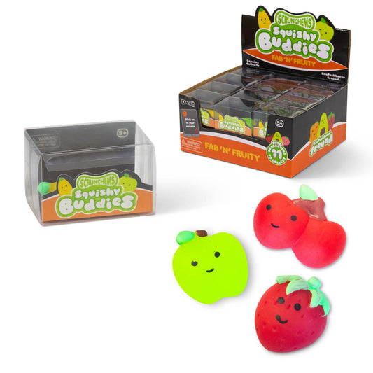Scrunchems Fab N Fruity Squishy Buddies Fidget Toy