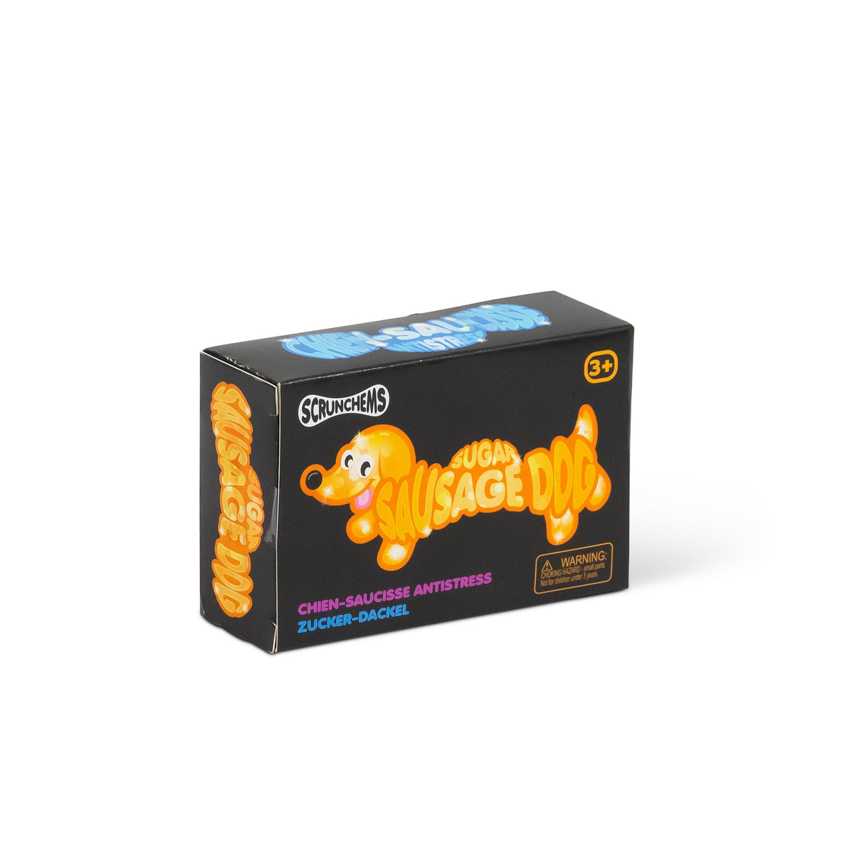 Scrunchems Sugar Sausage Dog Groovy Squishy Fidget Toy