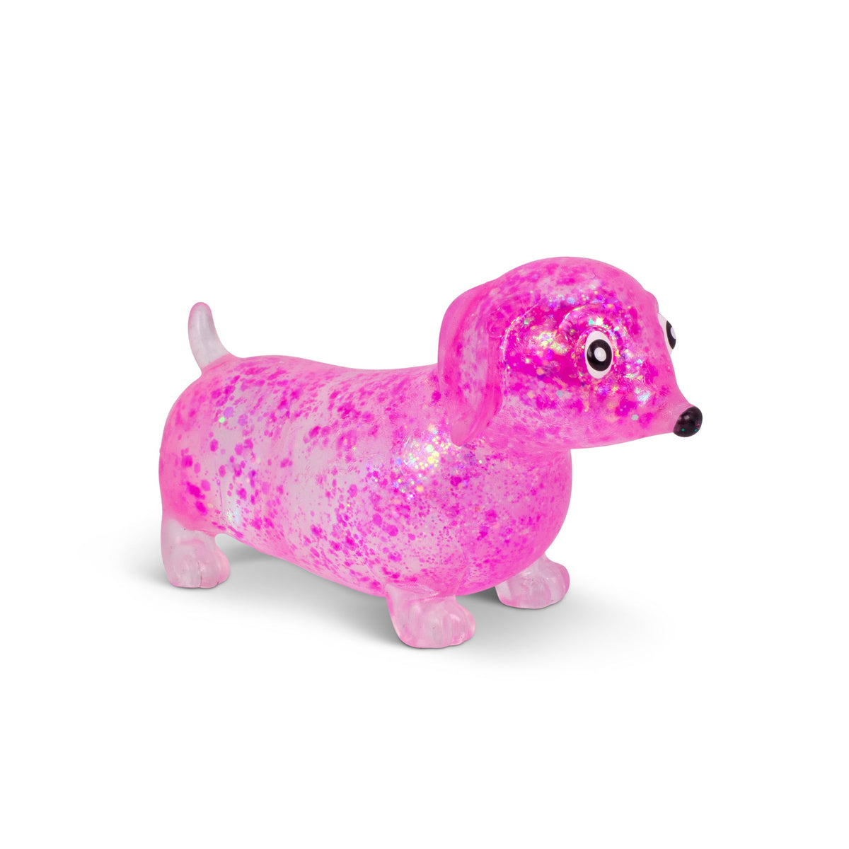 Scrunchems Sugar Sausage Dog Groovy Squishy Fidget Toy