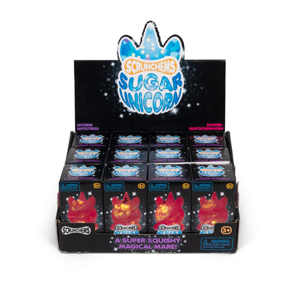 Scrunchems Sugar Unicorn Groovy Squishy Fidget Toy