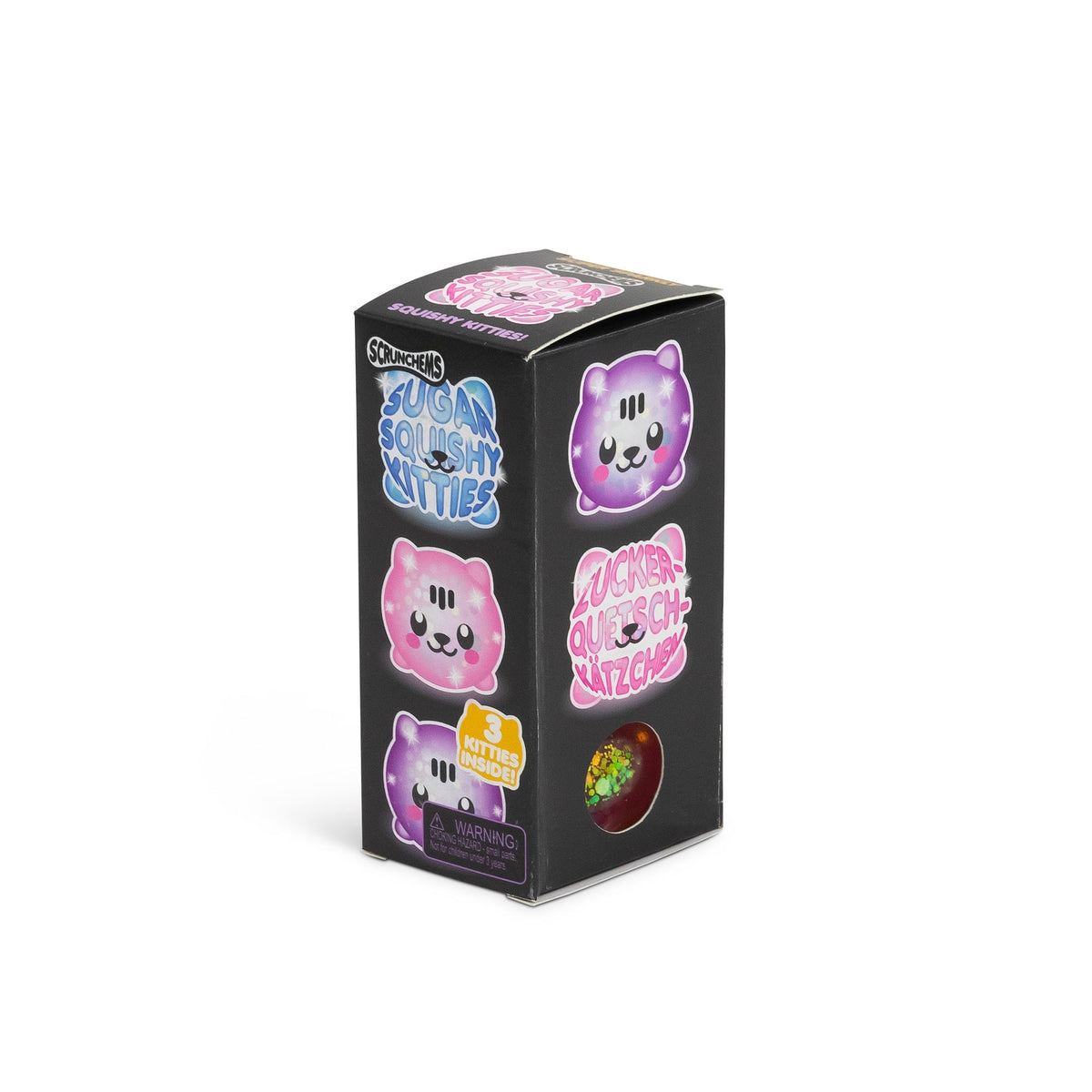 Scrunchems Sugar Kitties Groovy Squishy Fidget Toy 3 Pack