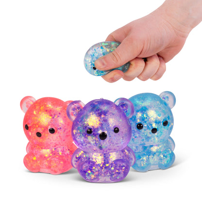 Scrunchems Sugar Bears Groovy Squishy Fidget Toy 3 Pack