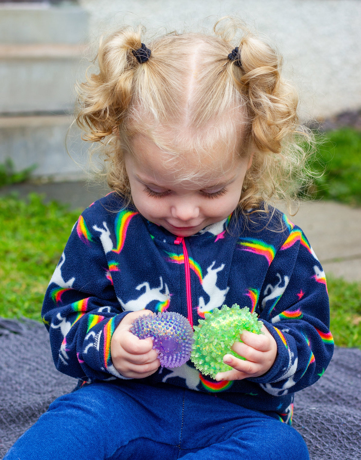 Scrunchems Sensory Sugar Shapes Groovy Squishy Fidget Toy