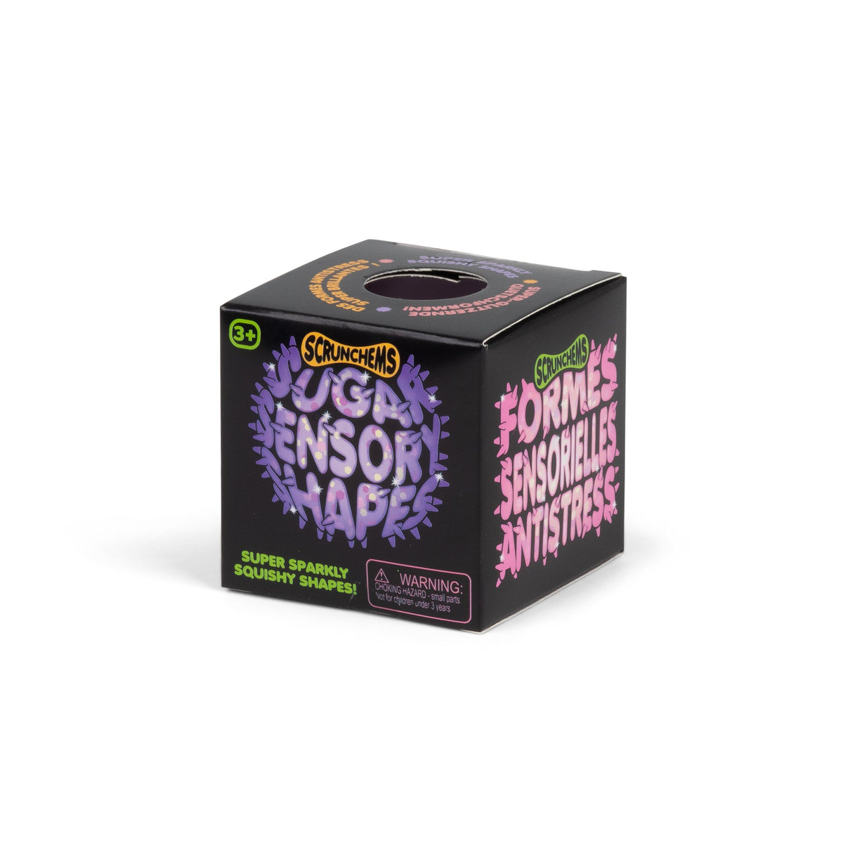 Scrunchems Sensory Sugar Shapes Groovy Squishy Fidget Toy