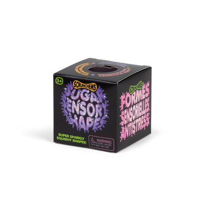 Scrunchems Sensory Sugar Shapes Groovy Squishy Fidget Toy