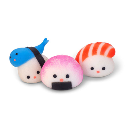 Scrunchems Squishy Sushi Fidget Toy 3 Pack