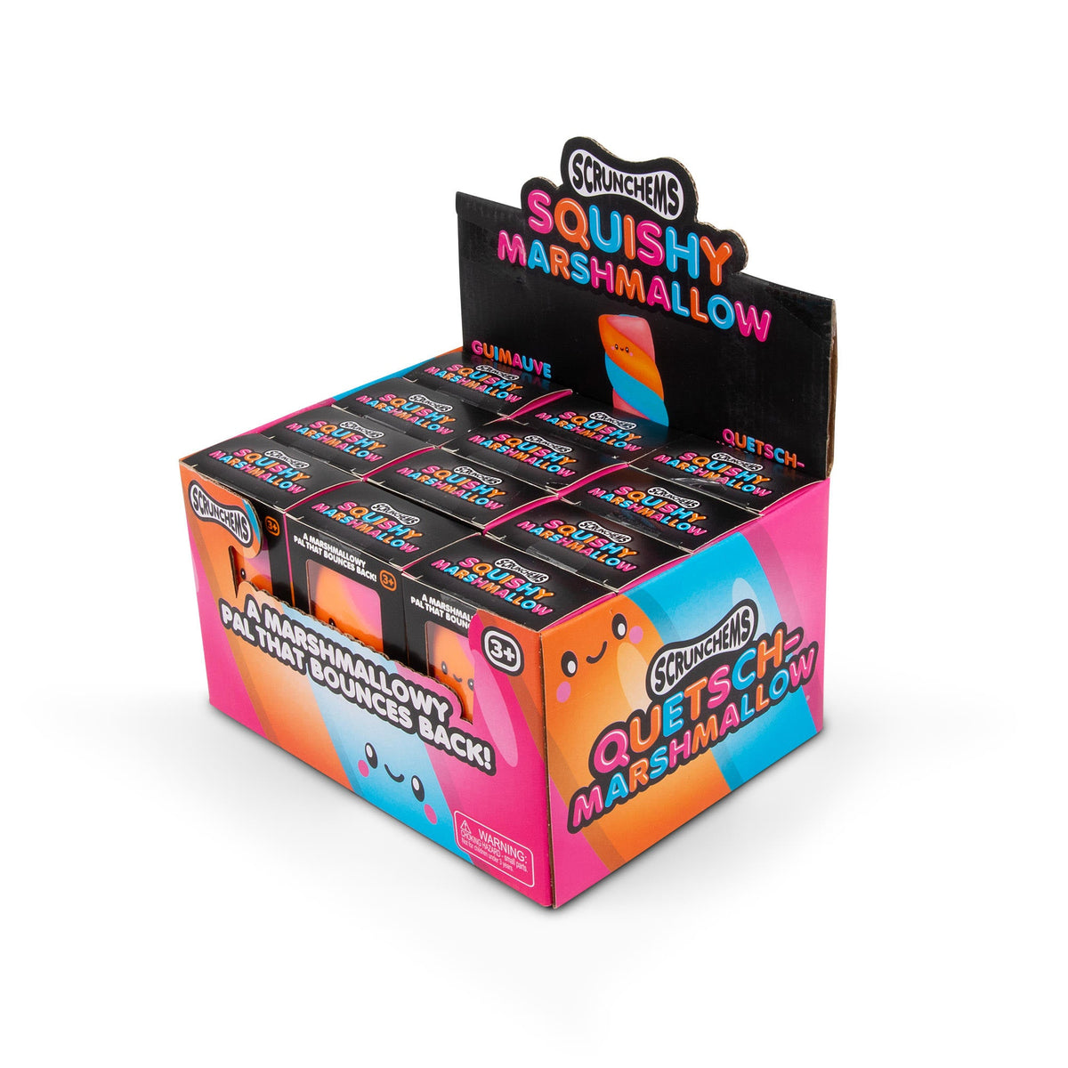 Scrunchems Marshmallow Flump Groovy Squishy Fidget Toy