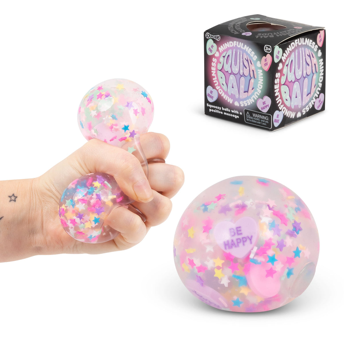Scrunchems Mindfulness Squish Ball Fidget Toy