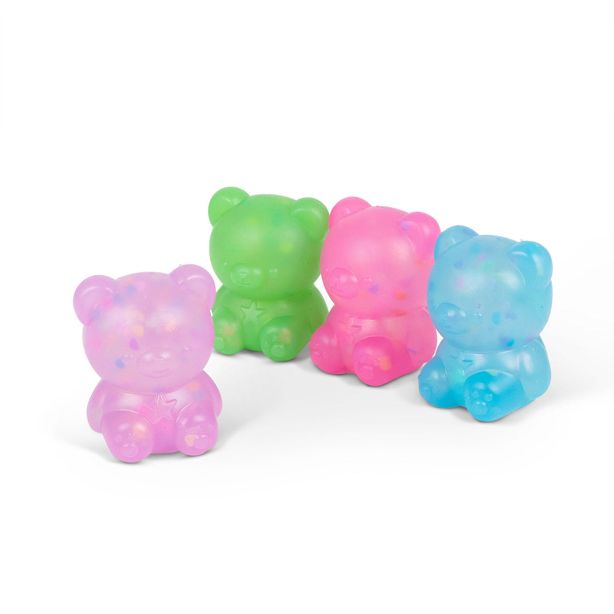 Scrunchems Kind Heart Bear Groovy Squishy Fidget Toy