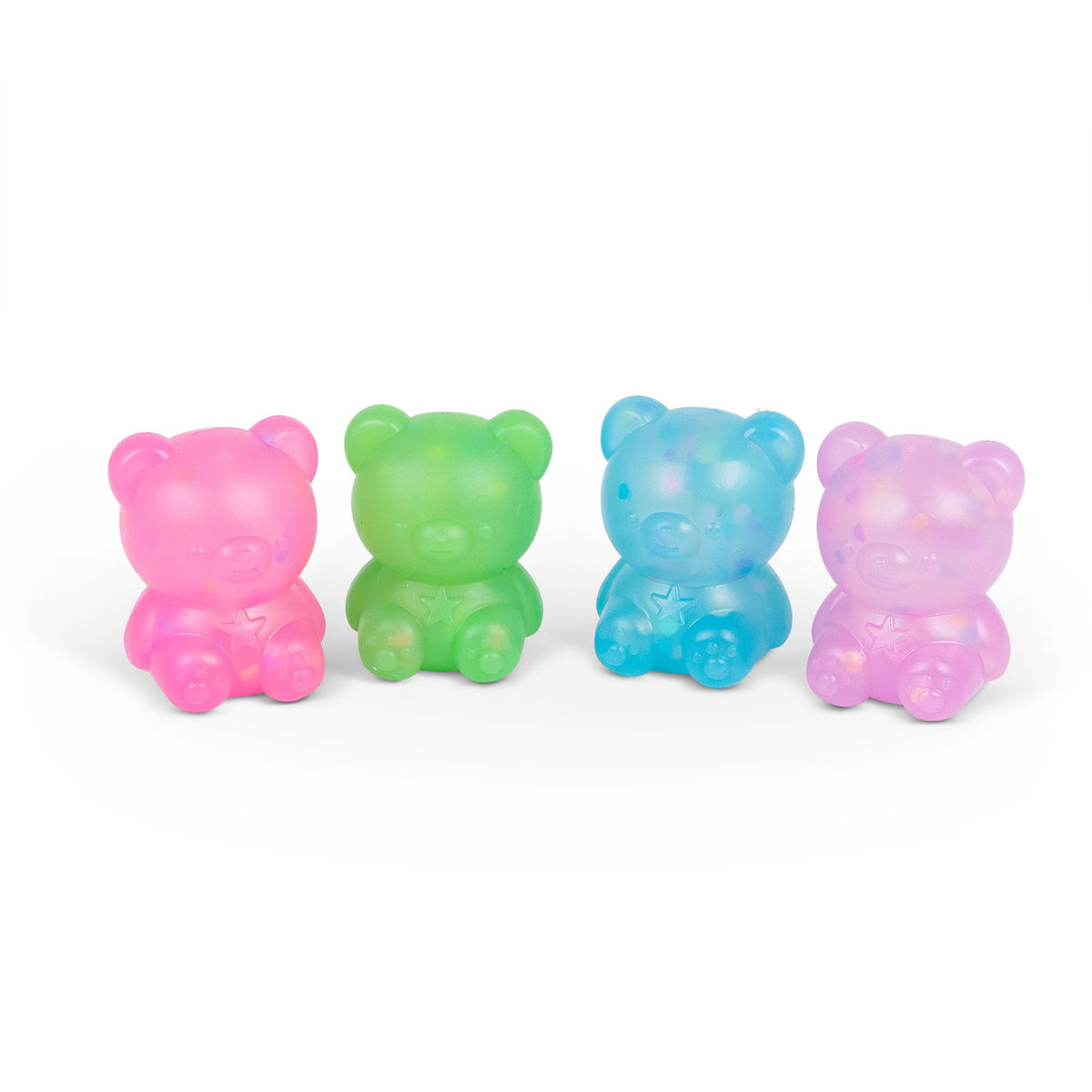 Scrunchems Kind Heart Bear Groovy Squishy Fidget Toy