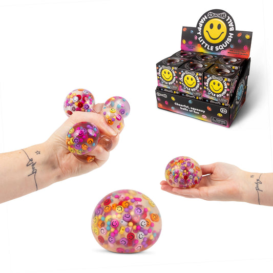 Scrunchems the Happy Little Groovy Squishy Fidget Toy Ball