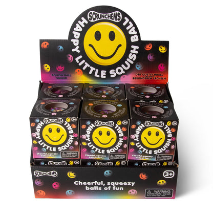 Scrunchems the Happy Little Groovy Squishy Fidget Toy Ball