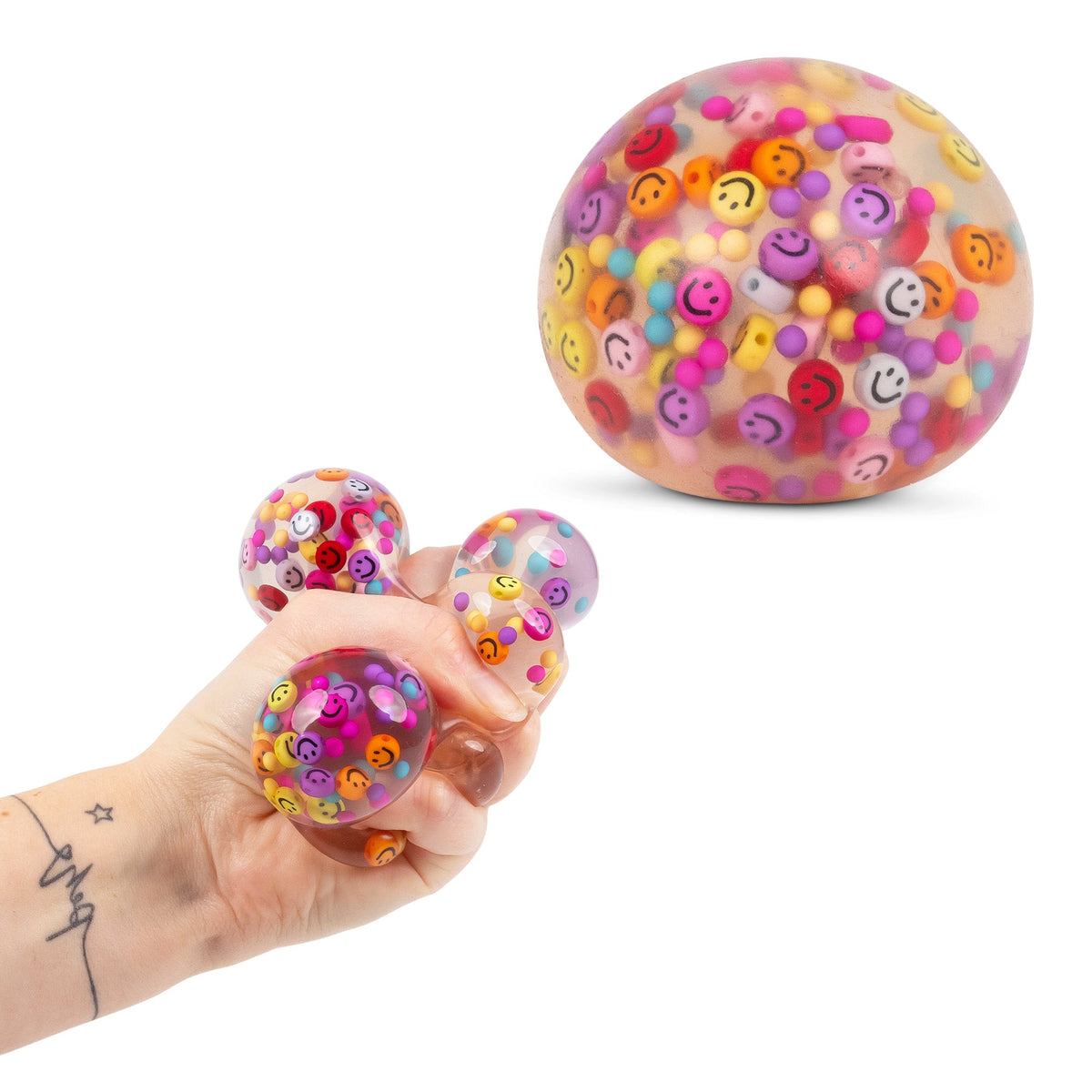 Scrunchems the Happy Little Groovy Squishy Fidget Toy Ball