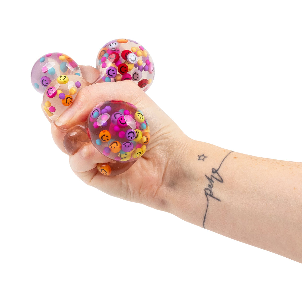 Scrunchems the Happy Little Groovy Squishy Fidget Toy Ball
