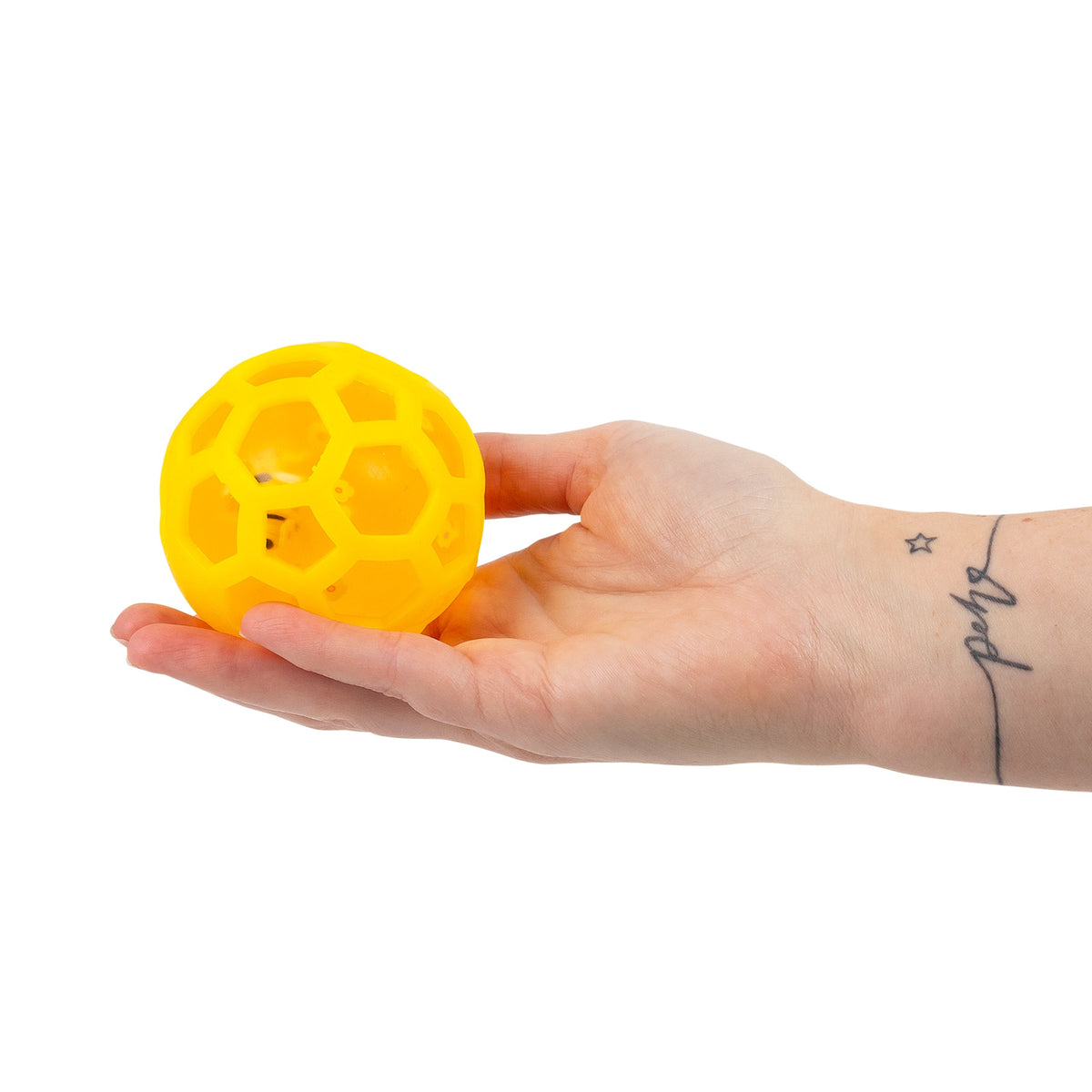 Scrunchems Honeybee Fusion Squish Ball Groovy Squishy Fidget Toy