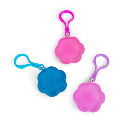 Scrunchems Flower Power Sugar Groovy Squishy Keychain Toy