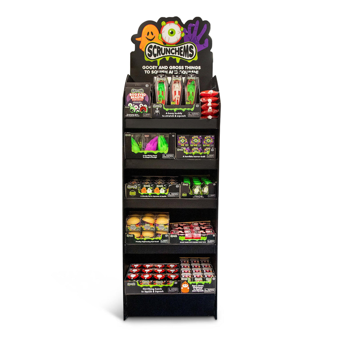 Scrunchems Gross FSDU Floor Standing Display Unit