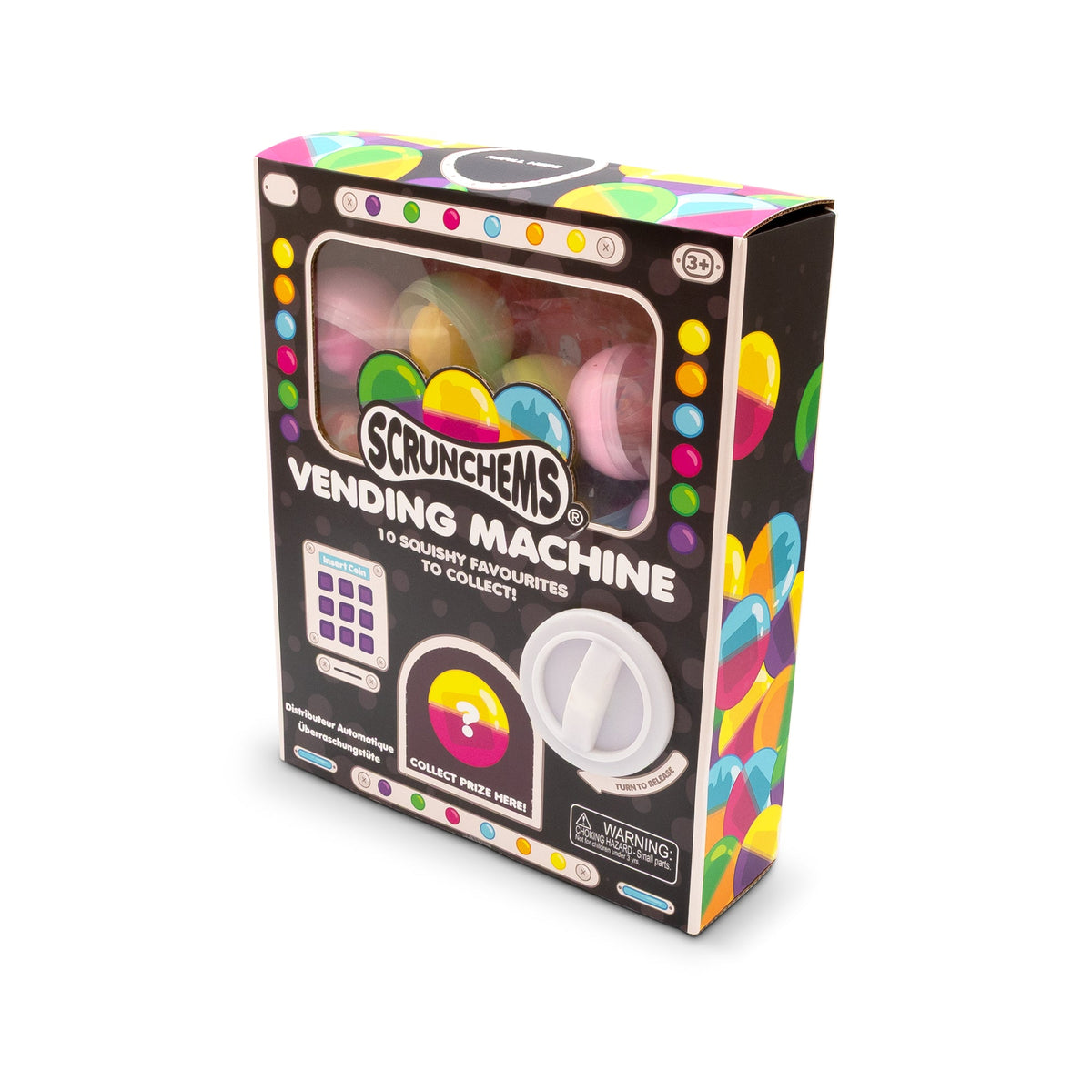 Scrunchems Vending Machine Squishy Fidget Toy 10 Pack
