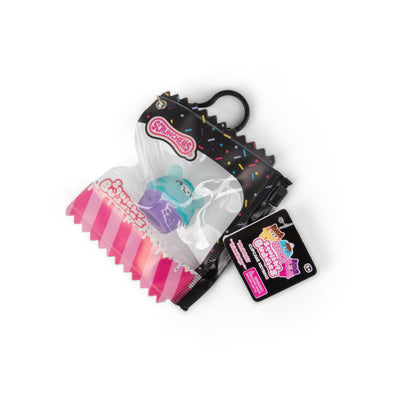 Scrunchems Cupcake Mochi Groovy Squishy Fidget Toy Keyring