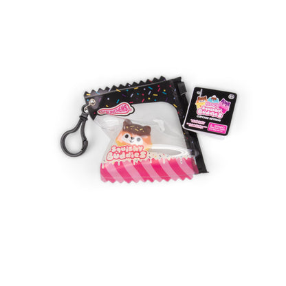 Scrunchems Cupcake Mochi Groovy Squishy Fidget Toy Keyring