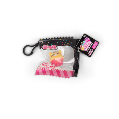 Scrunchems Cupcake Mochi Groovy Squishy Fidget Toy Keyring