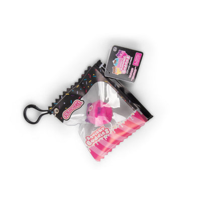 Scrunchems Cupcake Mochi Groovy Squishy Fidget Toy Keyring