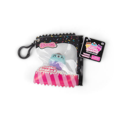Scrunchems Cupcake Mochi Groovy Squishy Fidget Toy Keyring