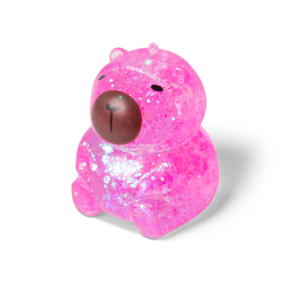 Scrunchems Sugar Capybara Groovy Squishy Fidget Toy