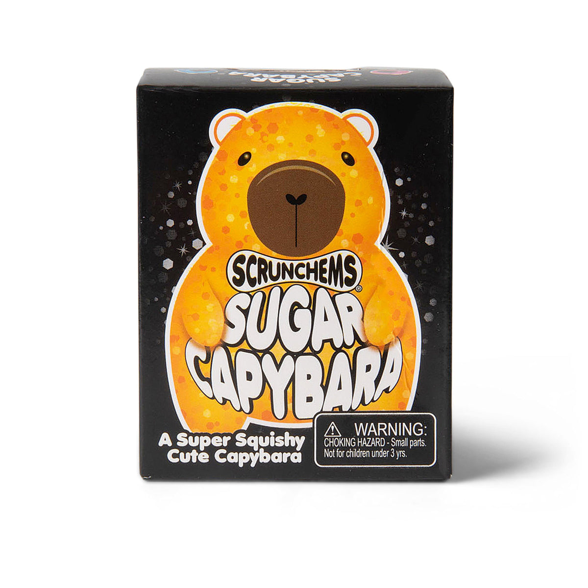 Scrunchems Sugar Capybara Groovy Squishy Fidget Toy