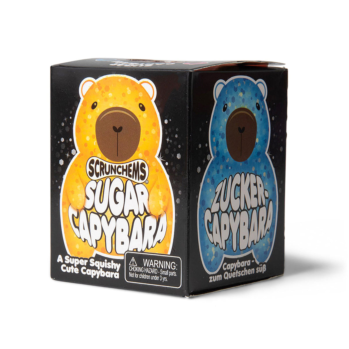 Scrunchems Sugar Capybara Groovy Squishy Fidget Toy