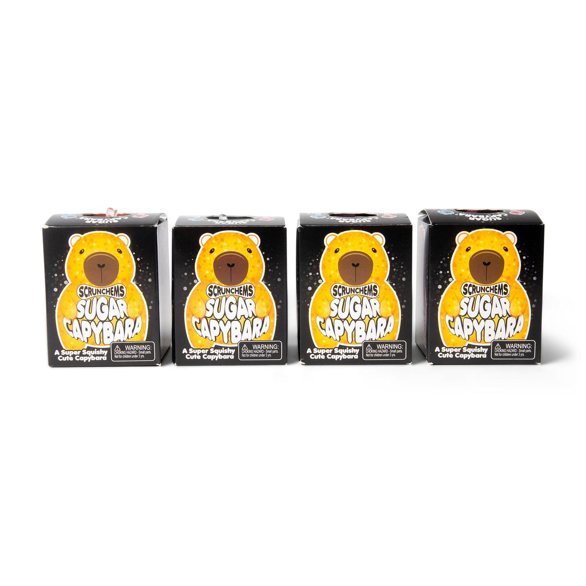 Scrunchems Sugar Capybara Groovy Squishy Fidget Toy