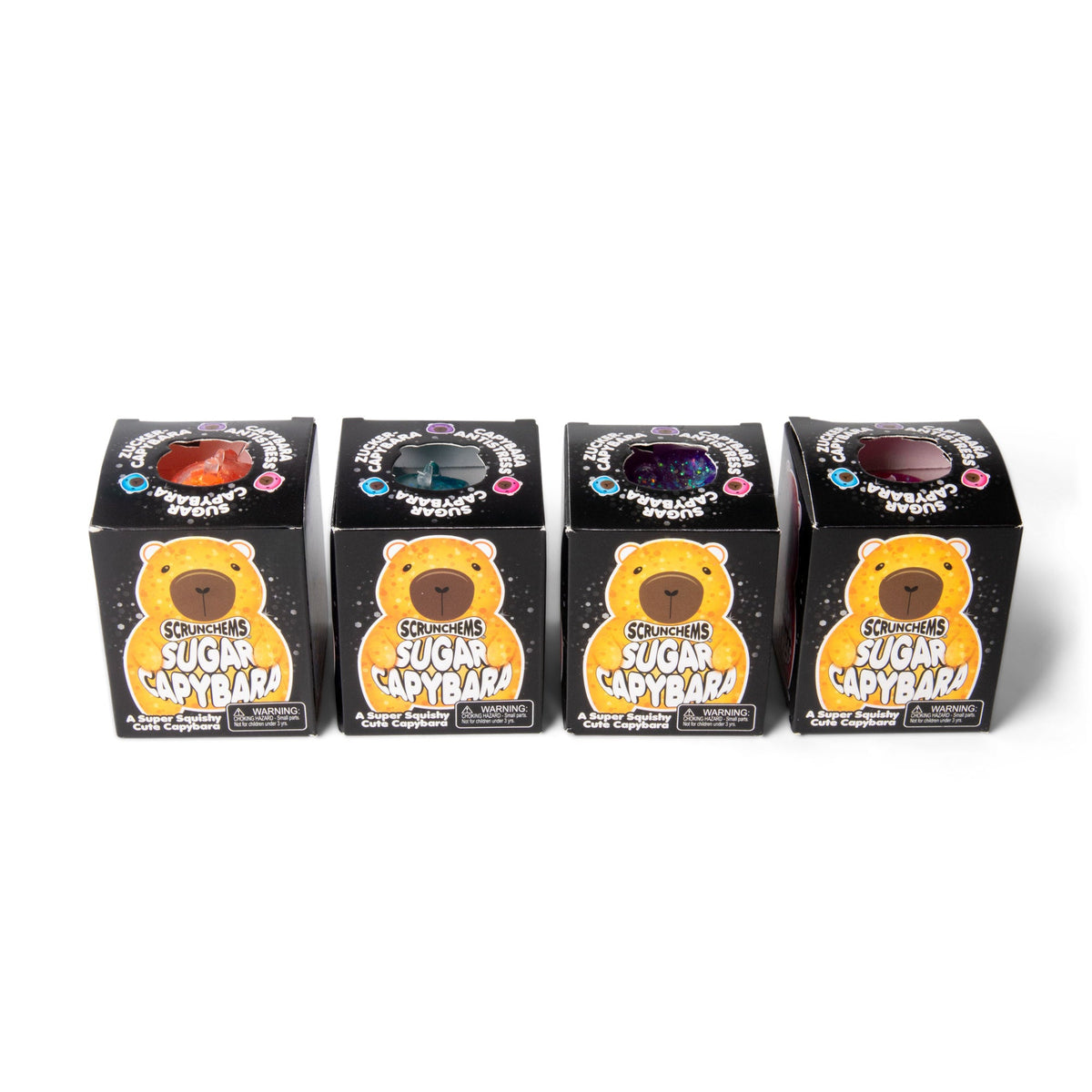 Scrunchems Sugar Capybara Groovy Squishy Fidget Toy