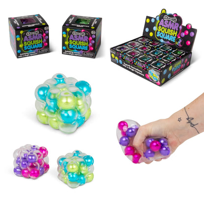 Scrunchems ASMR Squish Square Groovy Squishy Fidget Toy