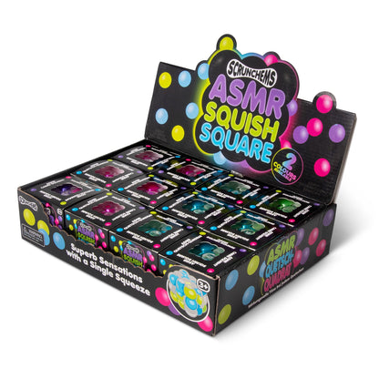 Scrunchems ASMR Squish Square Groovy Squishy Fidget Toy
