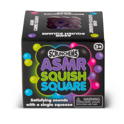 Scrunchems ASMR Squish Square Groovy Squishy Fidget Toy
