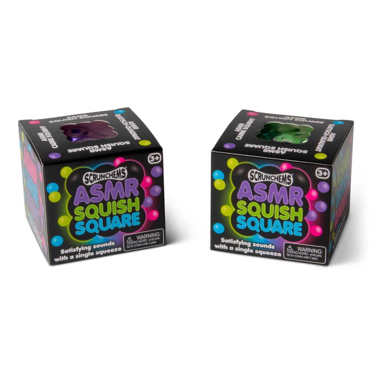 Scrunchems ASMR Squish Square Groovy Squishy Fidget Toy