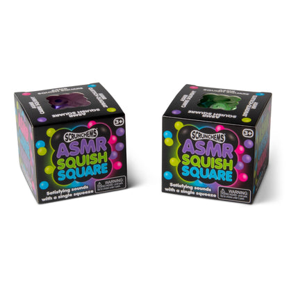 Scrunchems ASMR Squish Square Groovy Squishy Fidget Toy