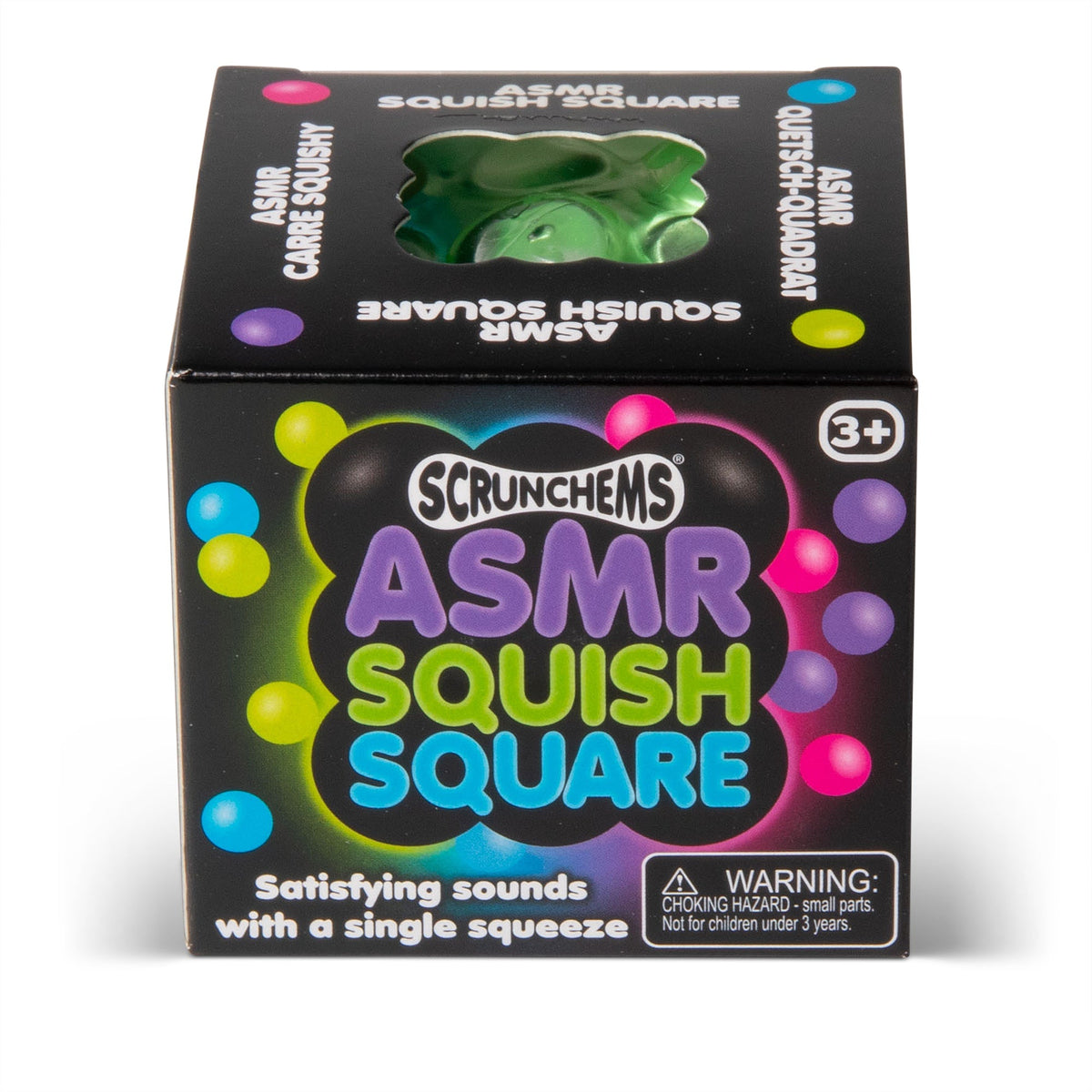 Scrunchems ASMR Squish Square Groovy Squishy Fidget Toy