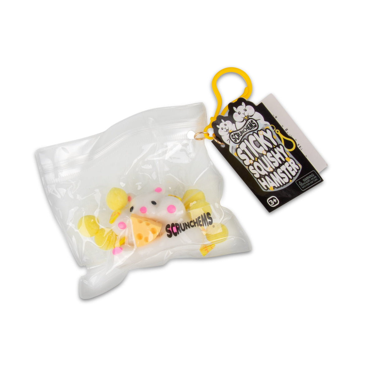 Scrunchems Sticky Hamster Groovy Squishy Fidget Toy