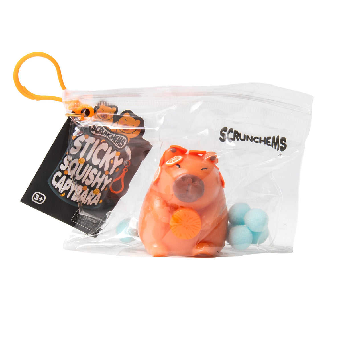Scrunchems Sticky Squishy Capybara Fidget Toy