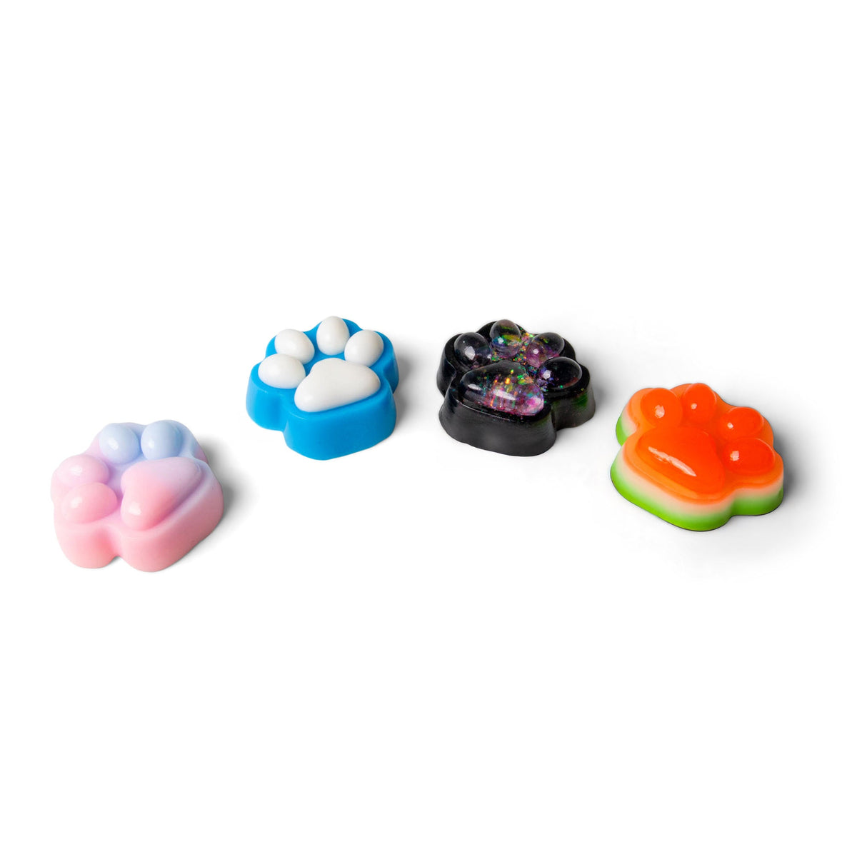 Scrunchems Paw Prints Sticky Squishy Fidget Toy