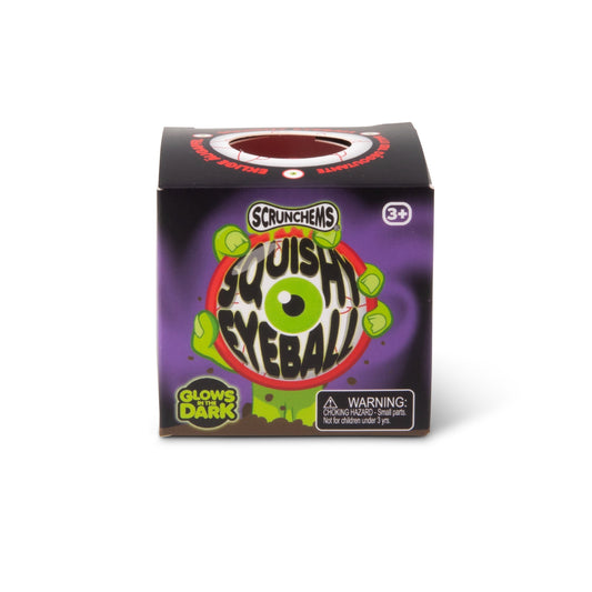 Scrunchems Glow Eyeball Groovy Squishy Fidget Toy